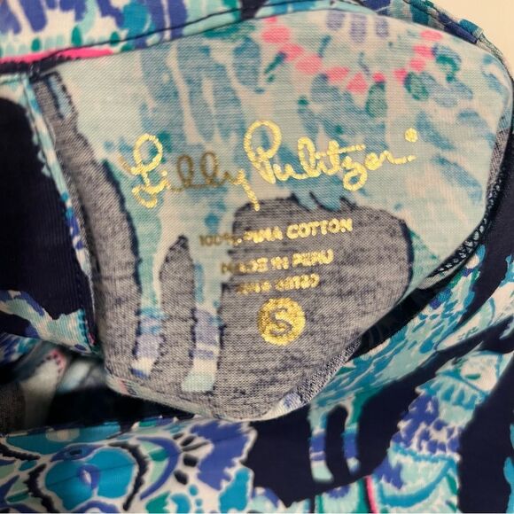 Lilly Pulitzer Women's Bay Shift Dress in Alpaca Your Bags Print Size Small - Picture 10 of 11